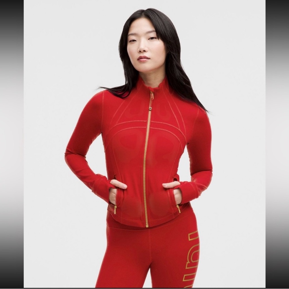 Lululemon Lunar New Year Red Define Jacket